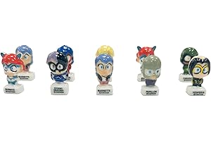 lepetitmitron Lot de 10 Fèves MIRACULOUS pour Galette des Rois, Figurines Miniatures de Collection