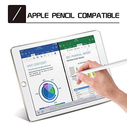 SPARIN New iPad 9.7″ (2017) / iPad Pro 9.7 / iPad Air 2 / iPad AirSchutzfolie mit [Anti-Kratz] [Blasenfrei] [2.5D Rand] [HD Klar] - 3