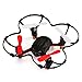 Produktbild GW008 Mini Schädel Mini-Drohne mit Fernsteuersender 2.4G 4CH 6Axis Headless Modus Automatische System Parallel 3D Rollen Micro RC Quadcopter - Schwarz