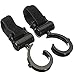 VORCOOL 2pcs Multifunction Plastic Hangers Hooks Velcro Hooks for Baby Stroller Pram Pushchair Toy Car