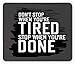 Produktbild BGLKCS Fitness Mouse Pad, Body is The Only Place You Have to Live in Healthcare Motivation Active Life Phrase, Standard Size Rectangle Non-Slip Rubber Mauspads, Multicolor