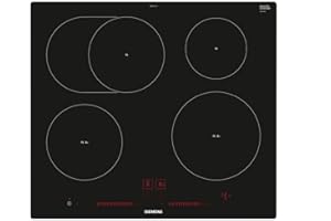 Siemens EH601LFC1E plaque Noir Intégré (placement) Plaque avec zone à induction 4 zone(s)