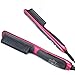 Produktbild Minidiva® Professionelle elektrische Bürste Haar-Strecker-Kamm Glätteisen Turmalin Keramik-Bürste mit 6 Abschnitten Temperaturregelung , Sicherste Keramik Schnellste Heizung Detangling Styling Design (rot)