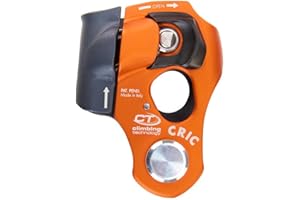 Climbing Technology Cric-Anthracite/Orange Accessoire d'assurance Mixte, Multicolore, Taille Unique