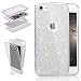 Produktbild Glitzer Hülle für iPhone 7 Plus (5.5 Zoll),Bling Silikon Hülle für iPhone 8 Plus (5.5 Zoll),Leeook Glitter Schön Ultra Dünn 360 Degree Full Body Durchsichtig Transparent Handyhülle Schutzhülle Durchsichtig TPU Crystal Clear Case Backcover Bumper Slimcase Handyhülle Full Cover Case Hülle Cover Tasche Vorderseite + Rückseite beidseitiger Schutz für iPhone 7 Plus/8 Plus (5.5 Zoll) + 1 x Schwarze Eingabestift-Clear