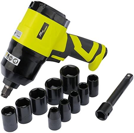 Draper 83422 Storm Force 1/2 Inch Square Drive Composite Air Impact Wrench Kit