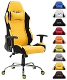 GAMA DE COLORES: El tapizado de la silla gaming está disponible en negro, blanco, rojo, azul, amarillo, verde, gris, marrón y naranja.