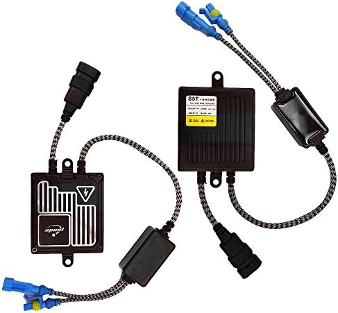 IIIPILOTING Xenon HID Quick Start 55W Ballasts 12V AC Powerful Compatible For All Bulbs Set of 2