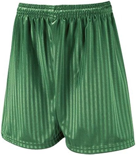 School Uniform Shadow Stripe Long Leg Boys Shorts Emerald 28-30"