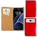 Produktbild Nano Flip Handy Smartphone Tasche Hülle Case Cover Für Lenovo A806  - M Rot