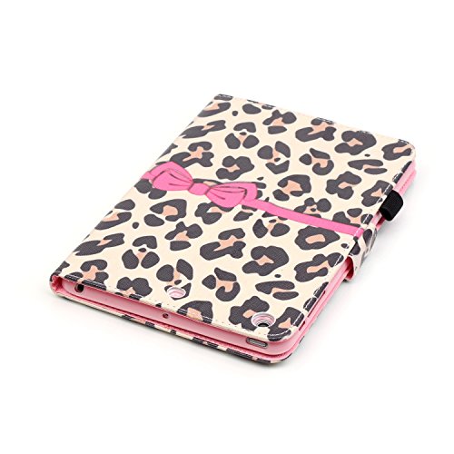 iPad Mini 3 Hülle, Deenor Colorful Painting and Stylish Drawing Wallet Case Book Style PU Leder Flip Protective Stand Flip Schutzhülle Hülle für Apple iPad Mini 1/2/3 Generation. (Footprint) - 6