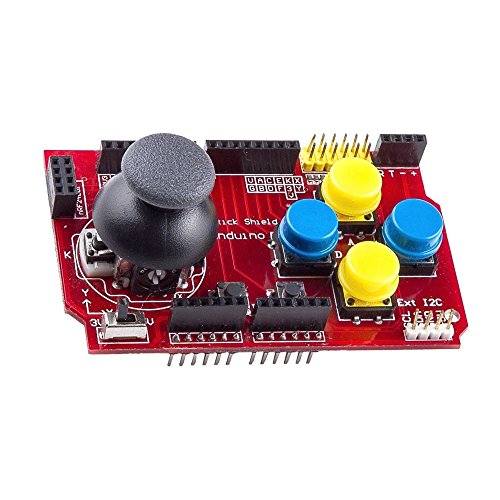 DollaTek Gamepad Joystick Shield V1 Expansion Board Red