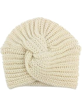 Baby Mütze Clode® Children Baby Girls Knitting Hat Beanie Turban Head Wrap Cap Winter Warm Mütze