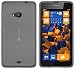 Produktbild mumbi Schutzhülle für Microsoft Lumia 535 Hülle Transparent Schwarz