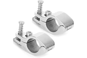 TERISASS Jaw Slide 2 pezzi Bimini Top Hardware per barche Jaw Slide Pin per barche e pinze per barche Accessori nautici per barche(25mm)