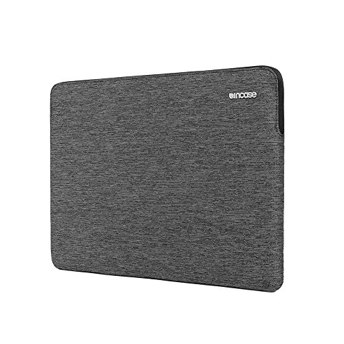 Incase ICON Sleeve Schutzh  lle f  r Apple Macbook Air 13 3  - schwarz  TENSAERLITE-Material I Kunstfell-Interieur I Magnetverschluss  - CL60686
