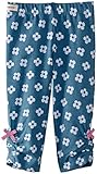 Hatley Baby Girls Infant Ruched Blue Flowers Leggings