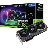 PNY GeForce RTX 5080 16GB ARGB OC GDDR7 256-Bit, DLSS 4, Ray Tracing, PCIe 5.0, 4K/8K AI Gaming Ekran Kartı &ndash; VCG508016TFXXPB