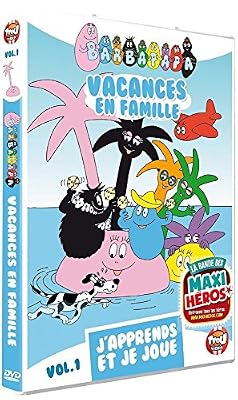 TF1 VIDEO Barbapapa - J'apprends et je joue - Vol. 1 - Vacances en famille
