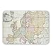 Produktbild Wallis's New Map of Europe Divided into its.. - Mousepad - Natürliche Gummimatten bester Qualität - Mouse Mat