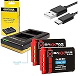 sony dsc h400 cargador Entrega: 1x Patona Cargador doble para Sony NP-BX1, 1x USB al cable micro USB (60cm), 2x Baxxtar PRO Energy baterá para Sony NP-BX1