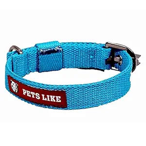 PetsLike Collar, Sky Blue (20 mm)