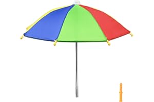 Replacement Mini Umbrella, Squirrel Feeder Picnic Table for Aliyoham Garden Ornaments