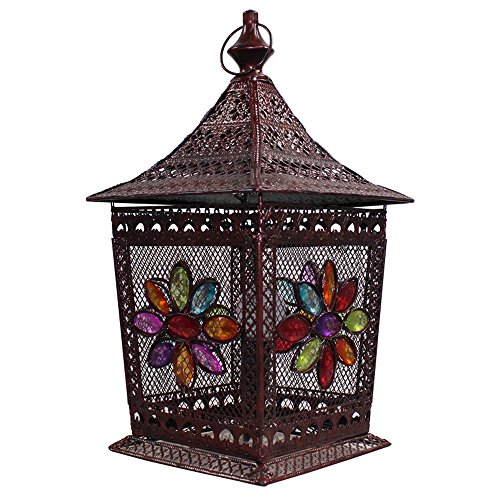 Preisvergleich Produktbild Schreibtisch Lichter Eisen Handwerk Tischlampe Creative Schlafzimmer Nachttischlampe Warme Kunst Dekorative Lampe Europäische Handbuch Retro Tischlampe Hohe Helligkeit E14 Lichtquelle Höhe: 40CM