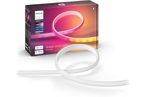 Philips Hue - Tira de Led inteligente Gradient 2m, tira de luces led de luz ambiente para el hogar, Luz Blanca y de luces de colores, Compatible con Alexa y Google Home