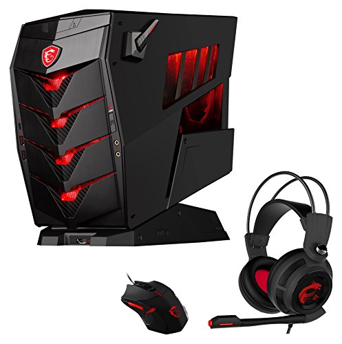 MSI 9S6-B90911-005-956-B907-102 Aegis X3 VR7RE-005DE Desktop PC (Intel Core i7-7700K, 2000GB Festplatte, 16GB RAM, Geforce GTX 1080, Win 10 Home) schwarz
