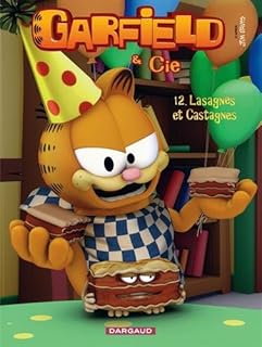 jaquette livre Garfield & Cie - tome 12 - Lasagnes et castagnes (12)