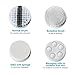 Facial Cleansing Brush MYCARBON IPX5 Waterproof Facial Exfoliating Brush Set 4 In 1 Portable Electric Facial Massager for All Skin Care Batteries Included