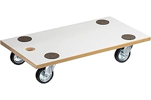 WAGNER DESIGN YOURSELF Wagner Plataforma de Carga MM 1316-57,5 x 30 cm - Ruedas de Goma, Antideslizante, Revestimiento Especial, 250 kg de Capacidad de Carga, Fácil de Limpiar, Resistente y Robusto - 20131601