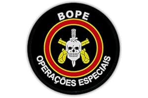 Copytec Patch, Toppa – BOPE batalhão de operações policiais especiais Brasile bataillon per operazioni Speciali di Polizia Stemma Logo Militare Polizia Rio de Janeiro, 14490