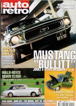 Download AUTO RETRO N? 249 du 01-12-2001 MUSTANG BULLITT - STEVE MCQUEEN - RACING - PEUGEOT 205 TURBO 16 - TECHNIQUE - RESTAURATION SPITFIRE - ROLLS-ROYCE SILVER CLOUD - LANCIA FULVIA - BMW 507 - TVR 3000M - OPEL V8 - KEN TYRREL Download AUTO RETRO N? 249 du 01-12-2001 MUSTANG BULLITT - STEVE MCQUEEN - RACING - PEUGEOT 205 TURBO 16 - TECHNIQUE - RESTAURATION SPITFIRE - ROLLS-ROYCE SILVER CLOUD - LANCIA FULVIA - BMW 507 - TVR 3000M - OPEL V8 - KEN TYRREL