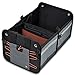 Produktbild GLOBEPROOF Kofferraum-Tasche | PKW-Klapp-Box ideal als Faltbox-Einkaufskorb & Auto-Organizer | XXL & ultrastark in edlem Schwarz-Grau mit 50 Liter Volumen (32x38x60cm) (Orange)