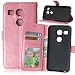 Produktbild Nancen LG Nexus 5X (5,2 Zoll) Lederhülle Neu Style Acht Farbe Weich PU Flip Case Ledertasche / Schutz Etui, Einfach Vintage Kollektion Karten Slot Foto Wallet Hülle Handy Tasche Zubehör