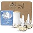 Glade Plug in Air Freshener Holder and Refill, Electric Scented Oil Room Air Freshener, Clean Linen, 1 Holder and 3 Refills (3 x 20ml)