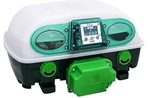 Incubatrice digitale ET24 SUPER con girauova OVOMATIC - River Systems - capacità 24 uova di medie dimensioni o 96 piccole