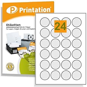 Fogli Adesivi A4 Stampabili Etichette Adesive Staccabili HERMA 20mm - 96 Etichette Per Foglio A4 Stampante Laser Colori - Foto 13