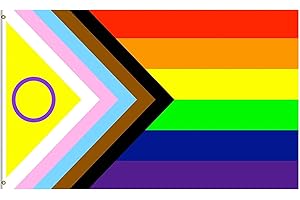 MOGADEE® Regenbogen Pride Flag, LGBTQ Flagge - 150 x 90 cm, Klimabeständig mit 2 Messingösen