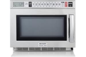 Sharp YB-S6192AE Mikrowelle Edelstahl 1800 W