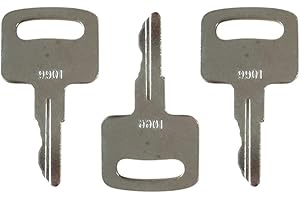 none-branded Parts Set of 3 New Ignition Key 2860030 9901 for Jl G Manlift and Scissor Lift