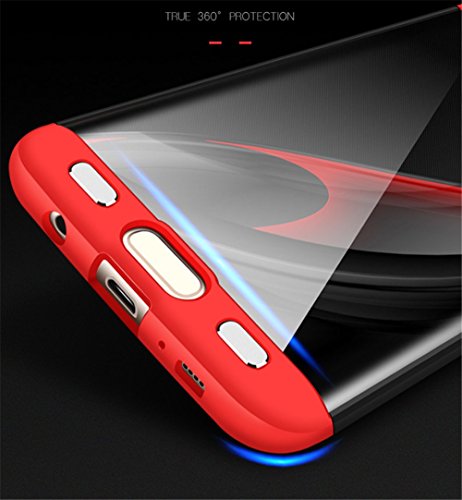 Carcasa Samsung Galaxy S7 Qissy Todo incluido Anti-Scratch Ultra Slim Protective Case Cover para Samsung Galaxy S7 5 1 Rojo Negro reviews Carcasa Samsung Galaxy S7 Qissy Todo incluido Anti-Scratch Ultra Slim Protective Case Cover para Samsung Galaxy S7 5 1 Rojo Negro