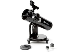 Celestron Zhumell ZHUS001-1 Z100 Portable Altazimuth Reflector Telescope, Black