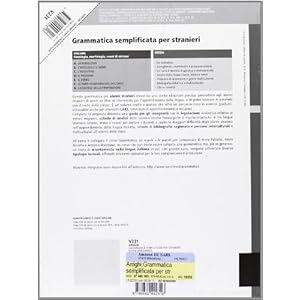 Grammatica semplificata per stranieri. Guida per l