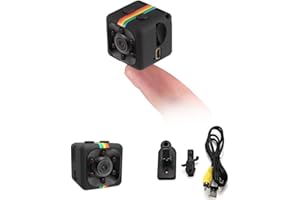 ARCELI Caméra Espion, Mini caméra cachée HD 1080P / 720P Spy Cam sans Fil Petite détection de Mouvement de Vision Nocturne Portable pour la Maison, Voiture, Drone