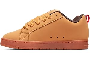 DC Shoes Homme Court Graffik Se Chaussures de Skateboard, Beige (Wheat/Turkish Coffee Ttc), 42 EU