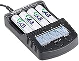 Akku-Schnellladegerät inklusive Netzteil und deutscher Anleitung. Intelligentes Akkuladegerät - Außerdem relevant oder passend zu: Universal Ladegeräte Ion, 2in1 Batterie, Batterieladegerät, Ladeset, Aufladegerät, Akkulader, Akkulade, Mignon, Micro, Handy, Lader, Accu, iPod, Büro