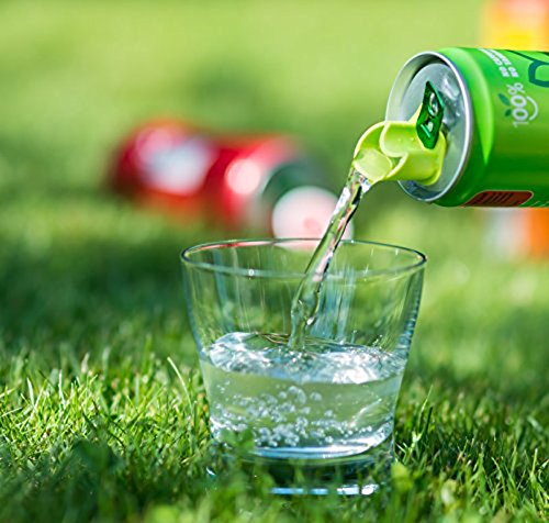 Trinkhalm und Deckel für hygienisches Trinken aus der Getränkedose – Verschließbare Kappe mit personalisierbarem Deckel, der Ihr Getränk länger haltbar macht – Wiederverwendbares Gadget für mehr Spaß beim Trinken aus Soda- und Bierdosen – Schützt Kinder vor Schnitten durch scharfe Dosenränder und verhindert das Eindringen von Schmutz oder Insekten. Lassen Sie Ihr Getränk cool aussehen. (Emoji 4 Pack) - 7